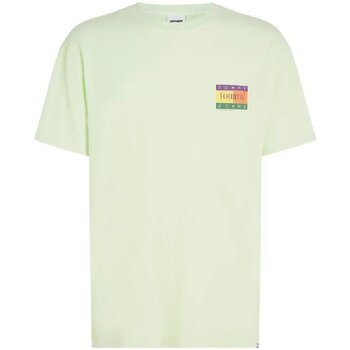 Abbigliamento Uomo T-shirt maniche corte Tommy Jeans T-Shirt Uomo Tommy Summer Flag Multicolore