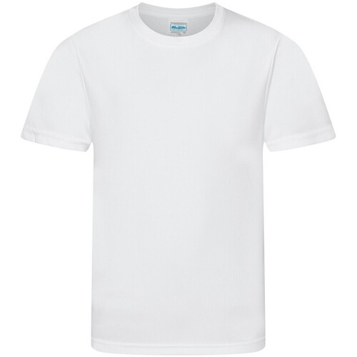 Abbigliamento Unisex bambino T-shirt maniche corte Awdis Cool Smooth Bianco