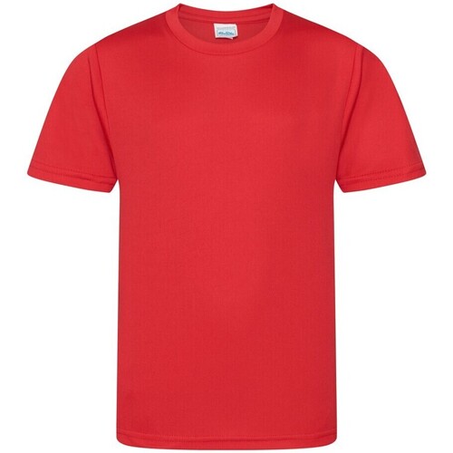 Abbigliamento Unisex bambino T-shirt maniche corte Awdis Cool Smooth Rosso