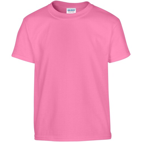 Abbigliamento Unisex bambino T-shirt maniche corte Gildan GD05B Rosa