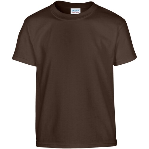 Abbigliamento Unisex bambino T-shirt maniche corte Gildan GD05B Marrone