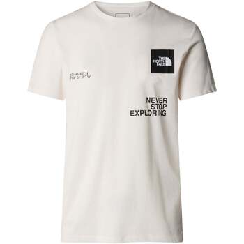 Abbigliamento Uomo T-shirt & Polo The North Face Foundation Graphics Tee Bianco Bianco