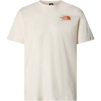 Abbigliamento Uomo T-shirt & Polo The North Face Graphic S/S Tee 3 Latte Bianco