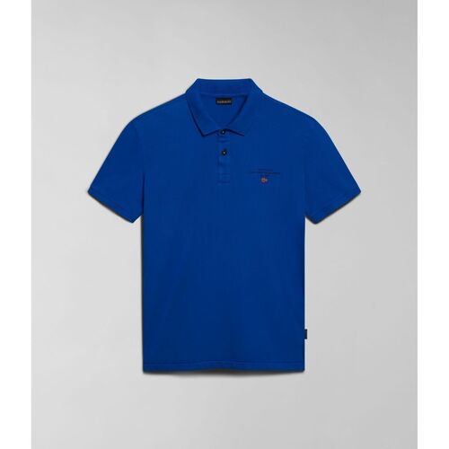 Abbigliamento Uomo T-shirt & Polo Napapijri ELBAS JERSEY - NP0A4GB4-B2L1 BLUE LAPIS Blu