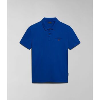 Image of T-shirt & Polo Napapijri ELBAS JERSEY - NP0A4GB4-B2L1 BLUE LAPIS