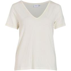 Abbigliamento Donna T-shirt & Polo Vila  Bianco