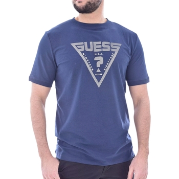 Abbigliamento Uomo T-shirt maniche corte Guess Active Blu