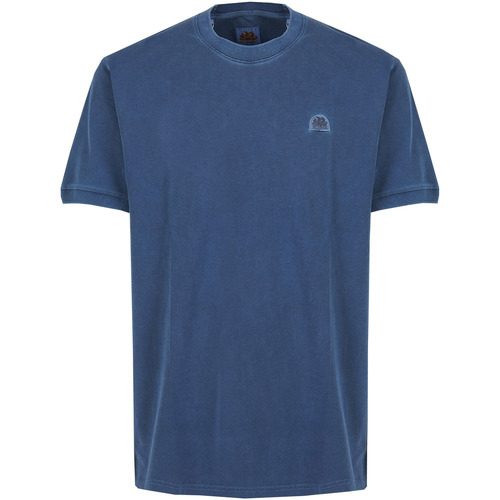 Abbigliamento Uomo T-shirt & Polo Sundek M108TEJ78TC/T-SHIRT NEW DE 00701 Navy 01