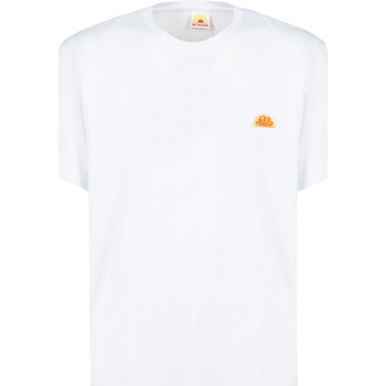 Abbigliamento Uomo T-shirt & Polo Sundek M643TEJY300/T-SHIRT 00600 Bianco
