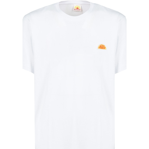 Abbigliamento Uomo T-shirt & Polo Sundek M643TEJY300/T-SHIRT 00600 Bianco