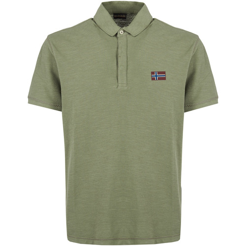 Abbigliamento Uomo T-shirt & Polo Napapijri EBEA 2 GAE1 Verde