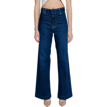 Abbigliamento Donna Jeans bootcut Guess DAKOTA SEAMLESS W4GA64 D5B41 Blu