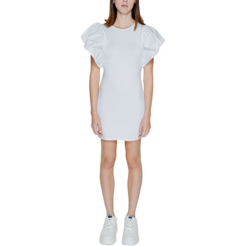 Abbigliamento Donna Abiti corti Only ONLSOFFY S/S MIX DRESS 15320337 Bianco