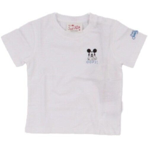 Abbigliamento Bambino T-shirt maniche corte Mc2 Saint Barth POT0002 01252F Bianco