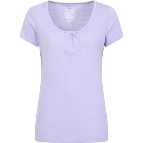 Abbigliamento Donna T-shirts a maniche lunghe Mountain Warehouse MW905 Viola