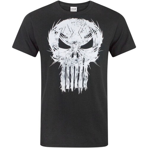 Abbigliamento Uomo T-shirt maniche corte Marvel NS4138 Nero