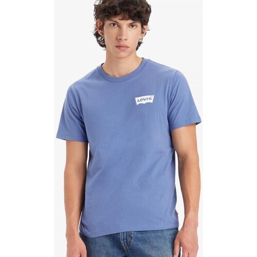 Abbigliamento Uomo T-shirt maniche corte Levi's 22491 1458 GRAPHIC CREWNECK Blu