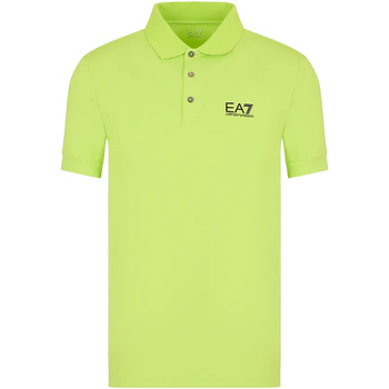 Abbigliamento Uomo T-shirt & Polo Emporio Armani EA7 Polo Giallo