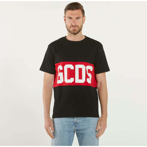 Abbigliamento Uomo T-shirt maniche corte Gcds t-shirt classic logo nera Nero