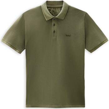 Abbigliamento Uomo T-shirt & Polo Woolrich Mackinack Tinto Capo Verde Verde