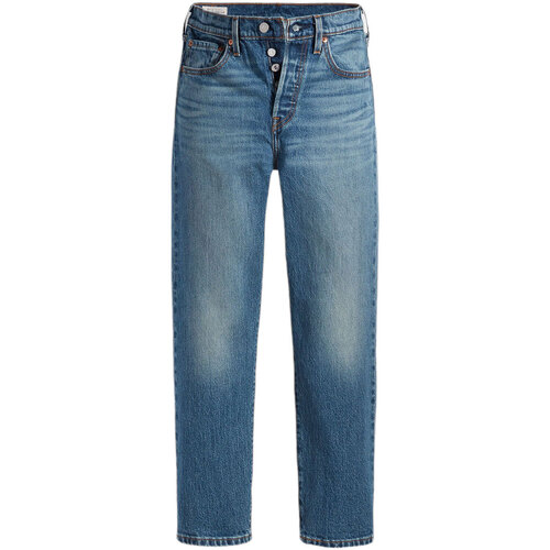 Abbigliamento Donna Jeans Levi's 501  WOMEN'S ORIGINAL CROPPED JEANS STAND OFF Blu