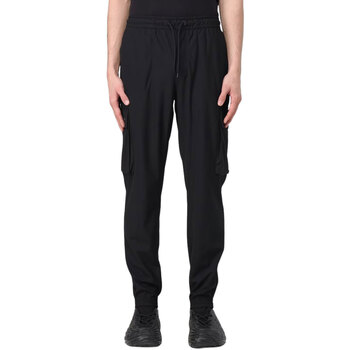 Abbigliamento Uomo Pantaloni da tuta Calvin Klein Jeans TECHNICAL LOGO REPEAT HWK PANT Nero