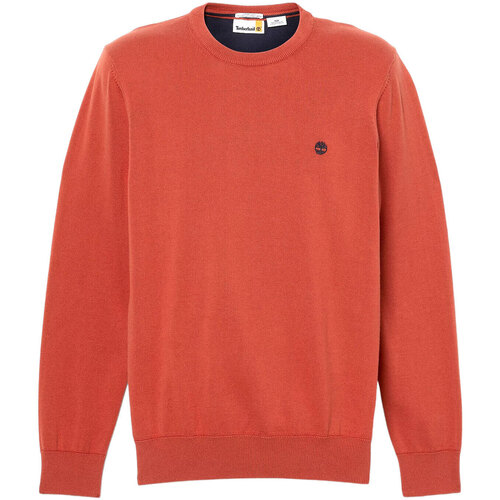Abbigliamento Uomo T-shirts a maniche lunghe Timberland WILLIAMS RIVER COTTON YD SWEATER Arancio