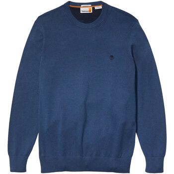 Abbigliamento Uomo T-shirts a maniche lunghe Timberland WILLIAMS RIVER COTTON YD SWEATER Blu