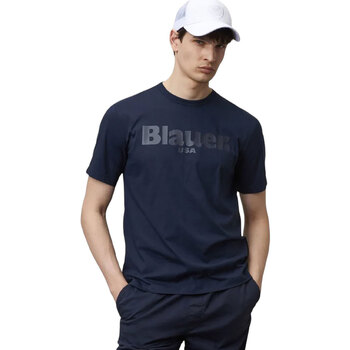 Abbigliamento Uomo T-shirt maniche corte Blauer T-SHIRT MANICA CORTA Blu