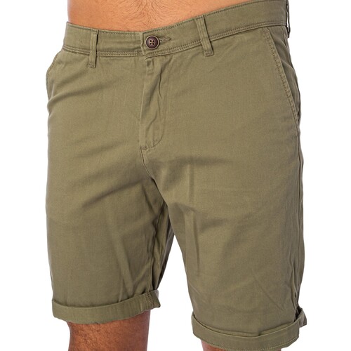 Abbigliamento Uomo Shorts / Bermuda Jack & Jones Pantaloncini chino Bowie Verde