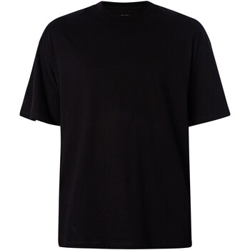 Abbigliamento Uomo T-shirt maniche corte Jack & Jones Maglietta Bradley Nero