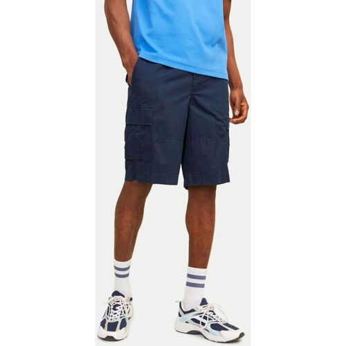 Abbigliamento Uomo Shorts / Bermuda Jack & Jones 12253222 COLE-NAVY BLAZER Blu