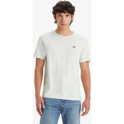 Abbigliamento Uomo T-shirt & Polo Levi's 56605 0210 ORIGINAL HM TEE-CLEAR WATER turchese