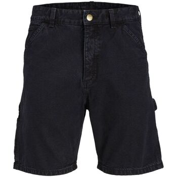 Abbigliamento Uomo Shorts / Bermuda Jack & Jones 12252814 CARPENTER SHORT-BLACK Nero