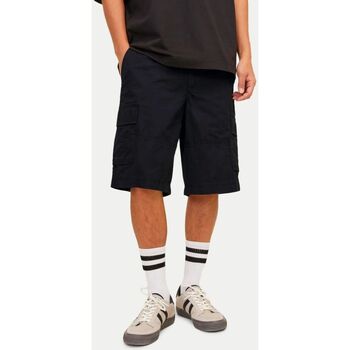 Abbigliamento Uomo Shorts / Bermuda Jack & Jones 12253222 COLE-BLACK Nero