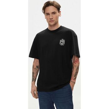 Abbigliamento Uomo T-shirt & Polo Jack & Jones 12249223 DIRK-BLACK Nero
