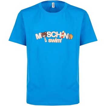 Abbigliamento Uomo T-shirt maniche corte Moschino V3A0713 9409 0318 Blu