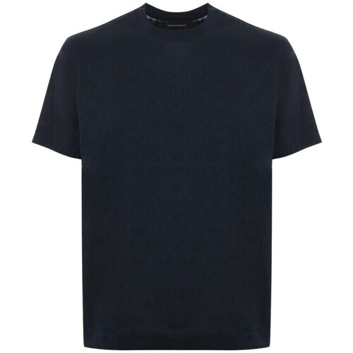 Abbigliamento Uomo T-shirt maniche corte Emporio Armani  Marine