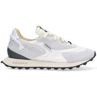 Scarpe Uomo Sneakers basse Run Of Run Of sneaker Neon camoscio nylon bianco Bianco