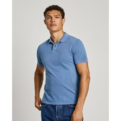 Abbigliamento Uomo T-shirt maniche corte Pepe jeans PM542099 NEW OLIVER GD Blu