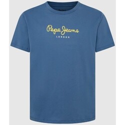 Abbigliamento Uomo T-shirt maniche corte Pepe jeans PM508208 EGGO N Blu