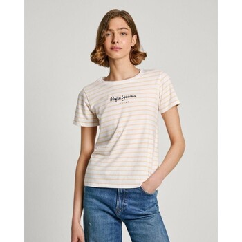 Abbigliamento Donna T-shirt & Polo Pepe jeans PL505876 ELBA Giallo