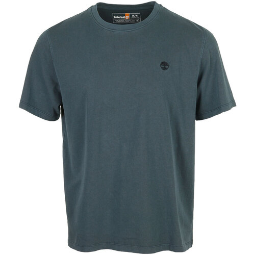 Abbigliamento Uomo T-shirt maniche corte Timberland Garment Dye Short Sleeve Blu