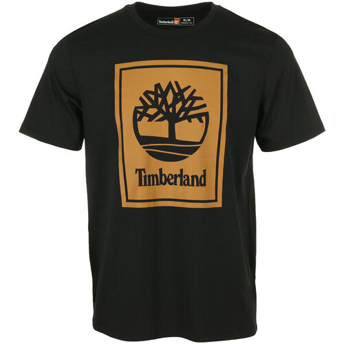 Abbigliamento Uomo T-shirt maniche corte Timberland Short Sleeve Tee Nero