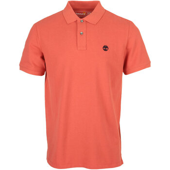 Abbigliamento Uomo T-shirt & Polo Timberland Pique Short Sleeve Polo Arancio