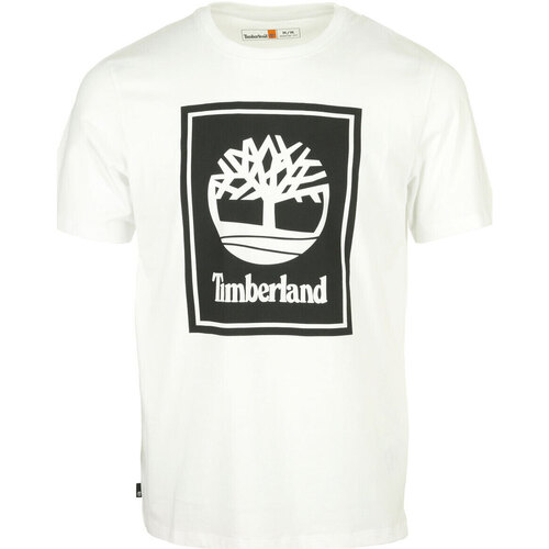 Abbigliamento Uomo T-shirt maniche corte Timberland Short Sleeve Tee Bianco