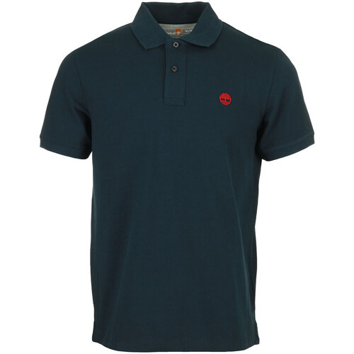 Abbigliamento Uomo T-shirt & Polo Timberland Pique Short Sleeve Polo Blu