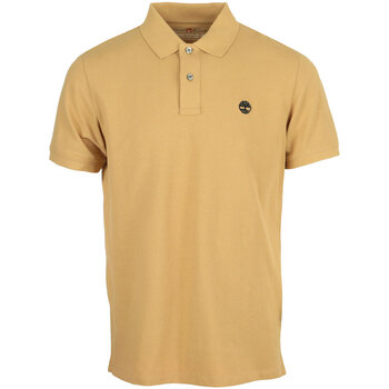 Abbigliamento Uomo T-shirt & Polo Timberland Pique Short Sleeve Polo Beige