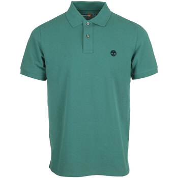 Abbigliamento Uomo T-shirt & Polo Timberland Pique Short Sleeve Polo Verde