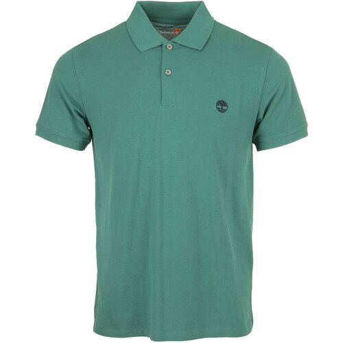 Abbigliamento Uomo T-shirt & Polo Timberland Short Sleeve Stretch Polo Blu